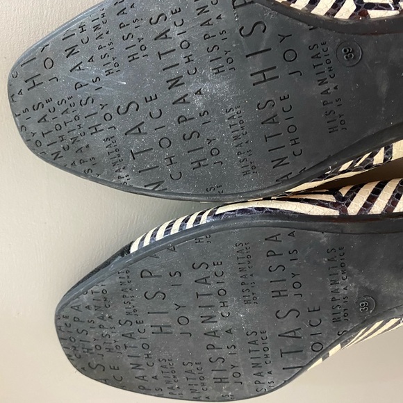 Hispanitas black and white flats - Picture 6 of 7